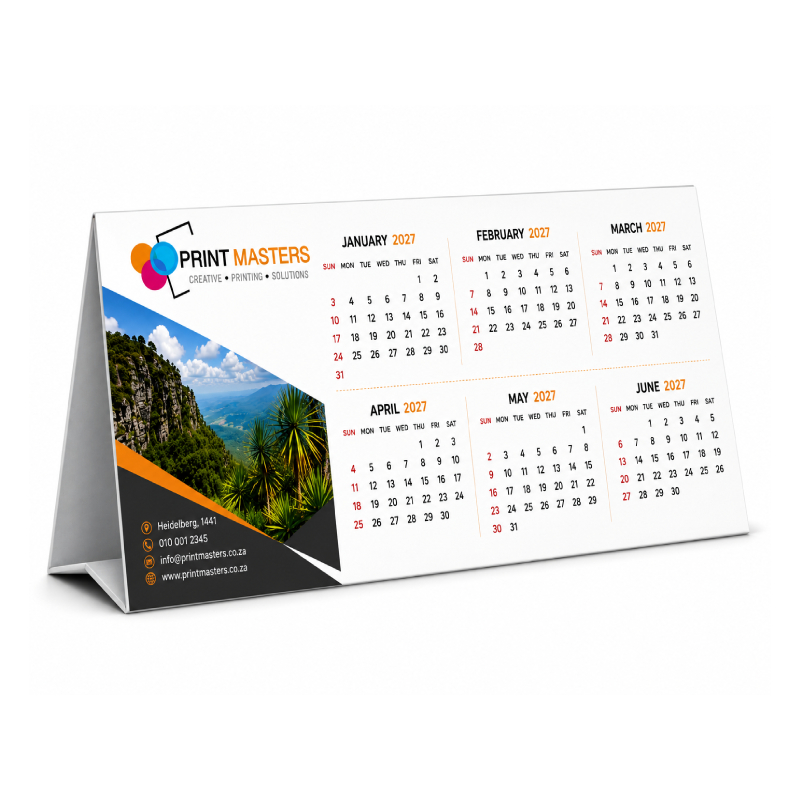 Triangle Calendar Printing